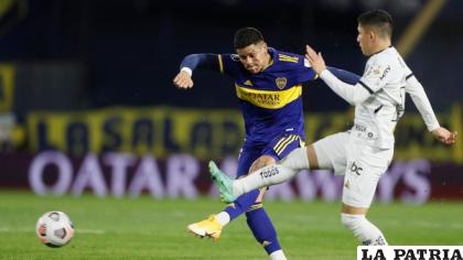 La acción del partido que terminó igualado 0-0 en La Bombonera /marca.com