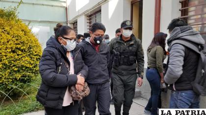 El segundo acusado en instalaciones del Órgano Jurisdiccional /LA PATRIA