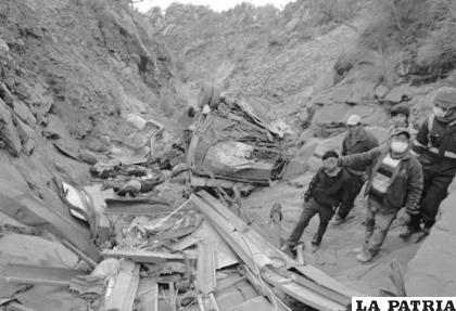 El accidente fatal ocurrió la madrugada del lunes /rrss