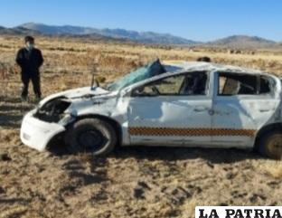 El hecho ocurrió a la altura del Puente Grande de Machacamarca /LA PATRIA