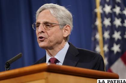 El secretario de Justicia de Estados Unidos, Merrick Garland /AP Foto/Patrick Semansky