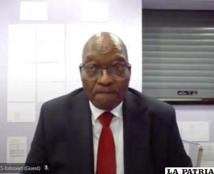 El expresidente sudafricano Jacob Zuma /Poder Judicial de Sudáfrica vía AP