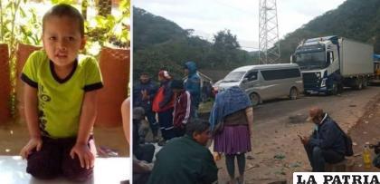 La niña desapareció el sábado a las 18:00 horas /EL DEBER