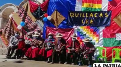 “Quillacas Lee” una iniciativa fomentada por los residentes y habitantes de la región /AMDEOR