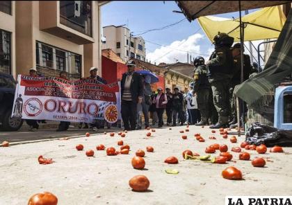 Los orureños volverán a las calles en busca de sus reivindicaciones como región /LA PATRIA ARCHIVO