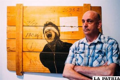 Roberto Valcárcel artista reconocido de Bolivia 
/EL DEBER