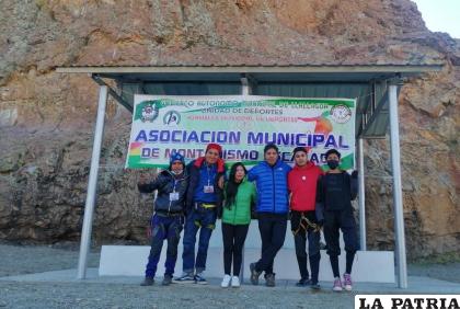 La delegación orureña cumplió una buena labor en Llallagua /Josué Colque
