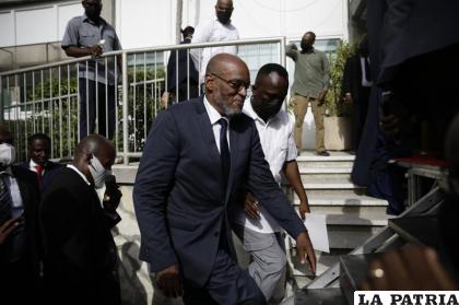 El nuevo primer ministro de Haití, Ariel Henry / AP Foto/Joseph Odelyn