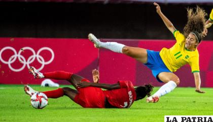 La acción del partido en el cual Brasil no pudo ante Canadá /elmundo.sv