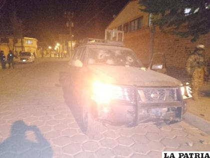 Los militares escoltaban un camión ilegal cuando fueron interceptados /LA PATRIA