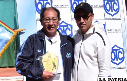 Gustavo Vacaflor campeón oro de la categoría Sénior /LA PATRIA
