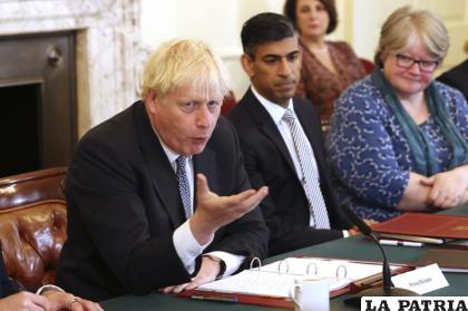 El primer ministro británico, Boris Johnson 
/Ian Vogler /Pool Photo vía AP
