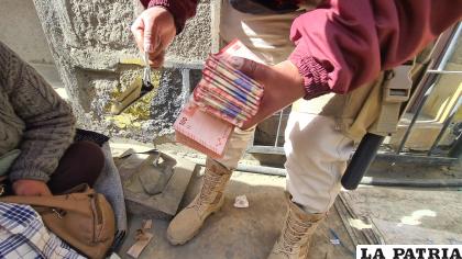 La mujer tenía más de 50 mil bolivianos /Radio Nacional de Huanuni 