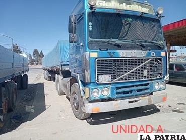 El camión que impactó /Cortesía
