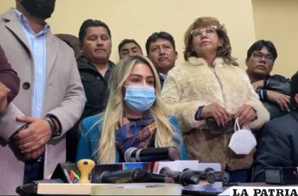 La presidente de la Comisión Mixta de Planificación, Eva Luz Humerez / CÁMARA DE SENADORES