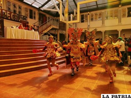 Acto de aniversario de la Diablada Oruro /LA PATRIA