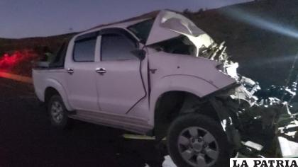 El impactó dejó heridos y un fallecido  /cortesía