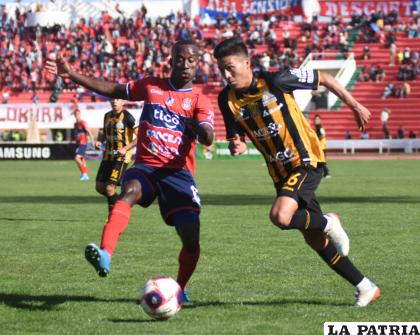 El “tigre” ganó (1-0) la última vez que jugaron en Sucre /APG