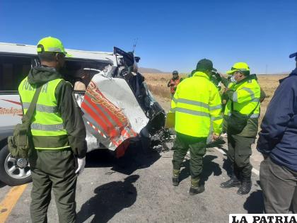 Un bebé perdió la vida en el siniestro vial /LA PATRIA
