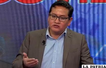 Viceministro de Salud Álvaro Terrazas /CAPTURA