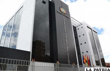 La Procuraduría General del Estado con sede principal en El Alto / RR.SS.