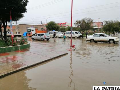 Este 2022 las lluvias causaron una serie de emergencia en el municipio de Oruro /LA PATRIA