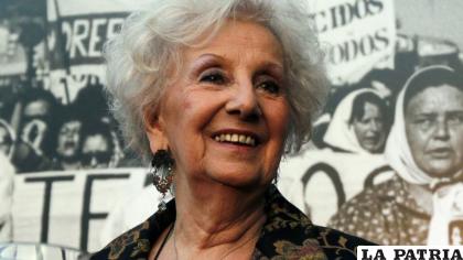 Delia Cecilia Giovanola, una de las fundadoras de las “Abuelas de Plaza de Mayo” /El País