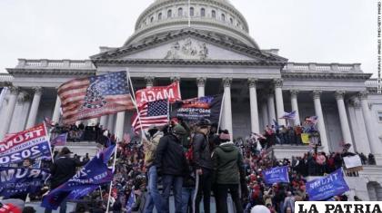 Manifestantes el 6 de enero de 2021 en Washington /Archivo CNN