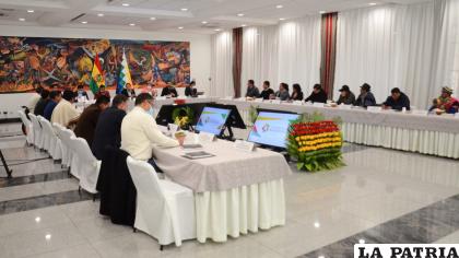 Consejo Nacional de Autonomías del 12 de julio en La Paz /ABI