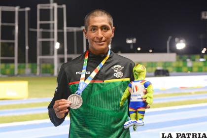 La tranquilidad retorna al atleta Vidal Basco, quien asegura que seguirá con todo /LA PATRIA