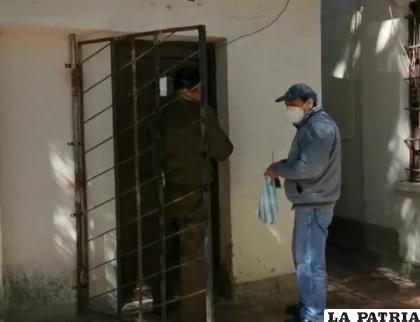 El adulto mayor fue aprehendido /LA PATRIA
