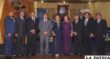 Nuevo directorio del club Rotary Club Oruro /Cortesía
