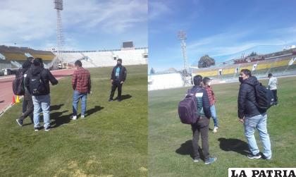 Luego de la inspección, el estadio “Bermúdez” queda habilitado para la FBF /Sedede