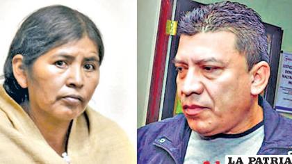 Exdirectores del Fondo Indígena, Marco Aramayo y Elvira Parra /rr.ss.