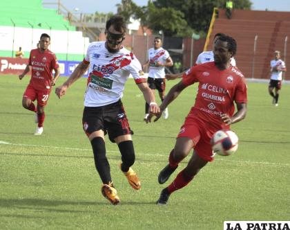 Nacional Potosí ganó en Montero la última vez que jugaron el 29/04/2022 /APG