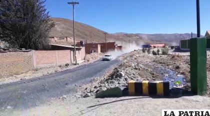 Huanuni disfrutó de una linda competencia automovilística /LA PATRIA