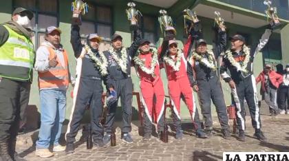 Los vencedores de la Clase R1B /LA PATRIA