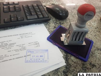 ENDE DeOruro desde julio comenzó con el registro para factura electrónica /Cortesía