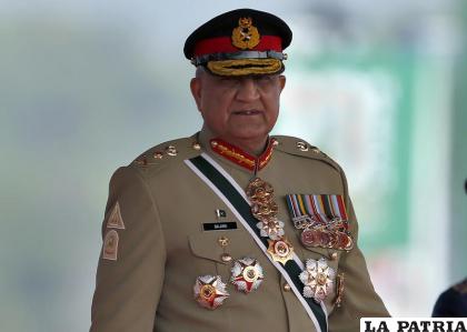 El jefe del ejército pakistaní general Qamar Javed Bajwa /AP Foto/Anjum Naveed