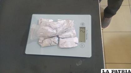 Los aprehendidos vendían la droga cerca de colegios y universidades 
/Referencial