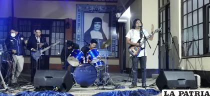 Grupo Fáctico uno de los que amenizó la noche de Rock en la casa de Nazaria Ignacia/LA PATRIA
