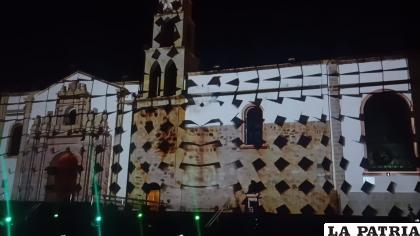 El Santuario del Socavón lució espectacular durante la actividad  /LA PATRIA