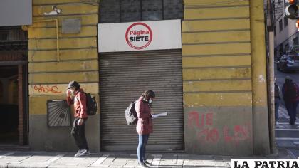Luego de 13 años, Pagina Siete confirma su cierre
 / LA PATRIA