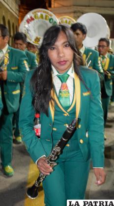 Presencia femenina en las bandas de música