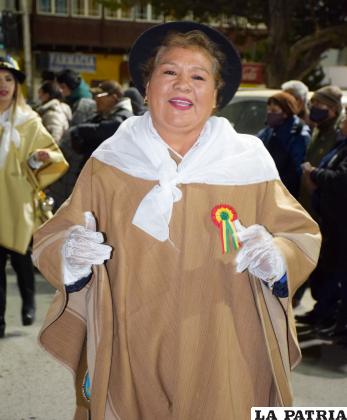 La tricolor boliviana siempre en el corazón 
