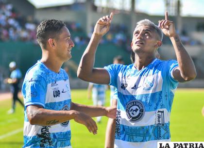 Randerson Paiva fue autor del primer gol de Vaca Diez /APG