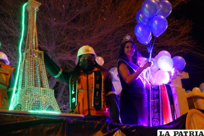 Las futuras ingenieros también se hicieron presentes en el desfile de teas