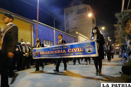Estudiantes de Civil presentes 