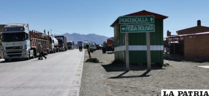 Pisiga será el epicentro de las movilizaciones /LA PATRIA