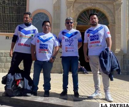 Los nuevos dirigentes del club San José /LA PATRIA
